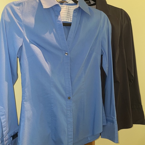 2 Express button down work tops - Picture 2 of 4